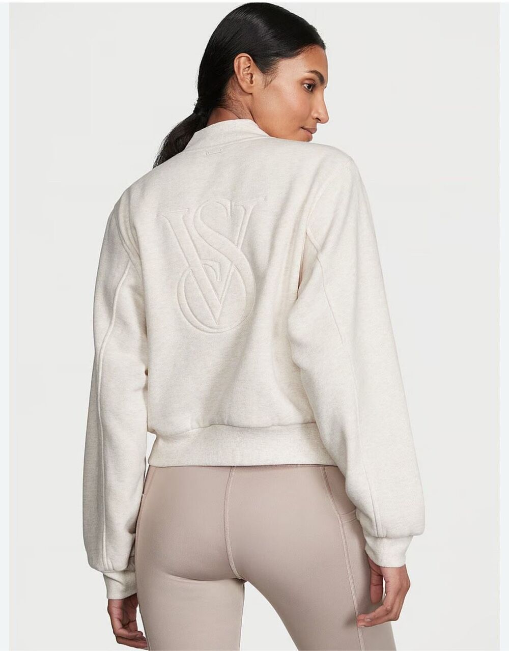 Xxl plus VS Victoria’s Secret snap front bomber jacket/coat/sweatshirt/sweater